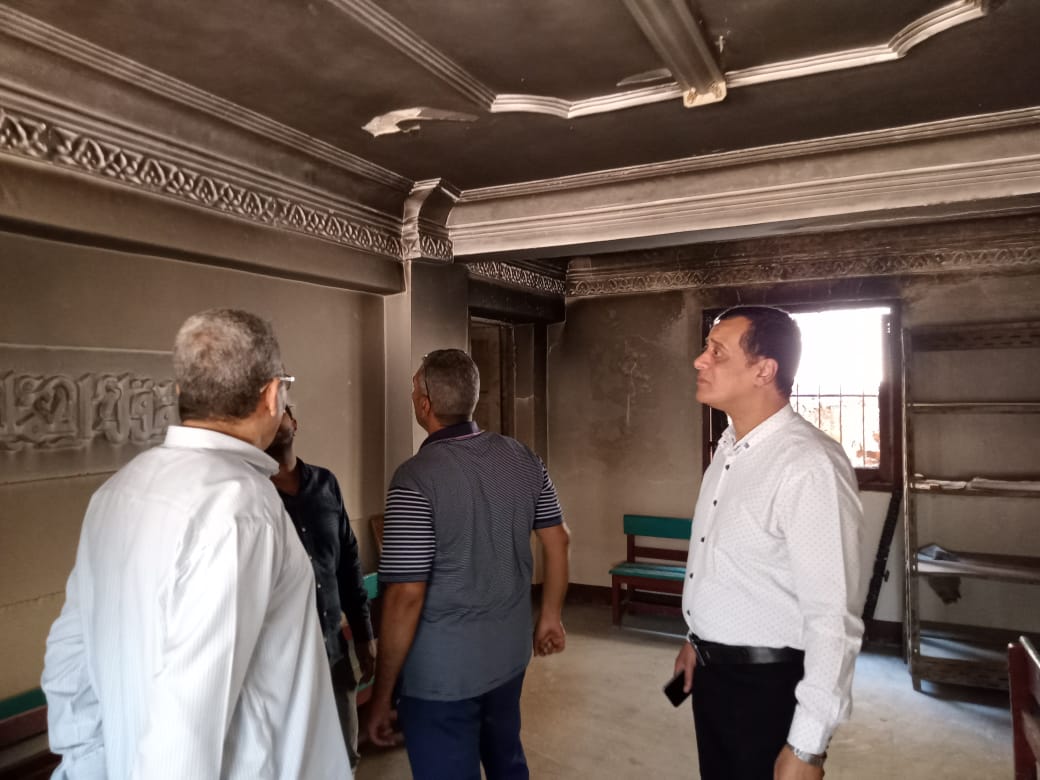 جانب من المعاينة