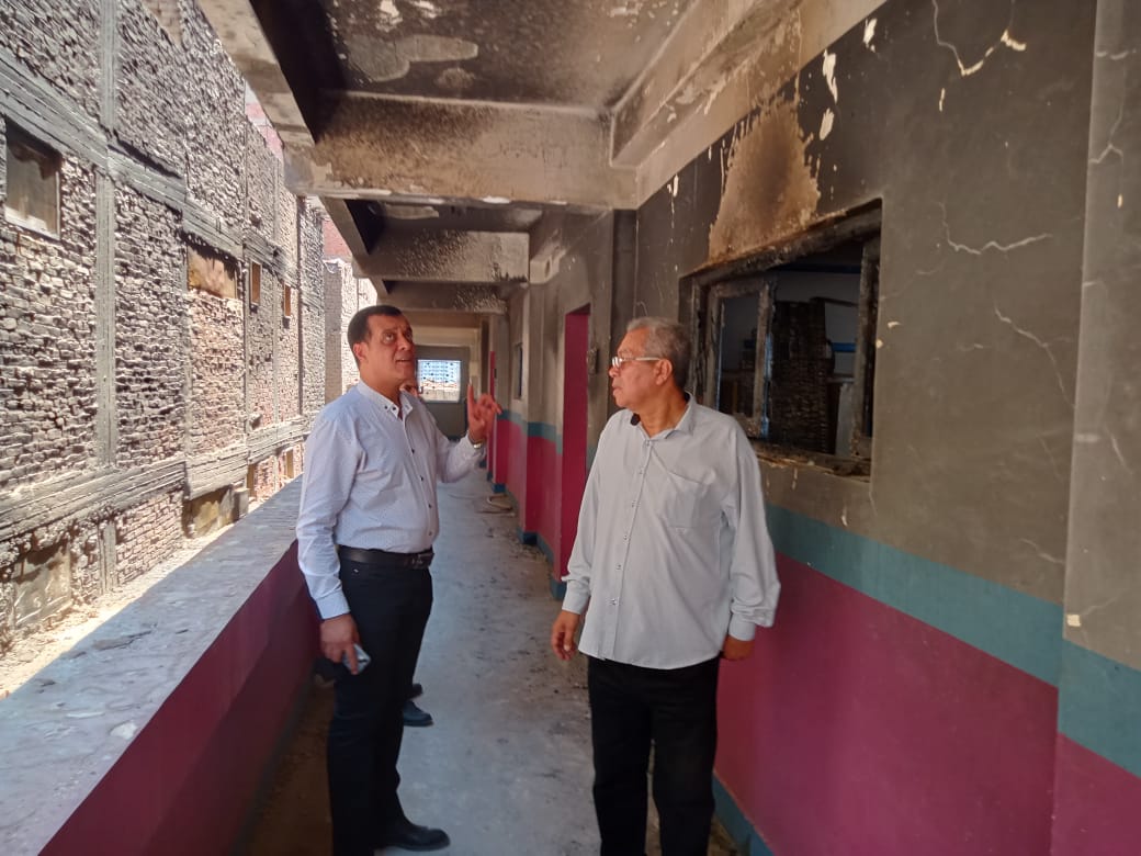 جانب من المعاينة