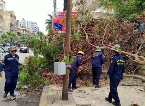 جهود أمنية مكثفة لأجهزة وزارة الداخلية لمواجهة تداعيات سوء الأحوال الجوية