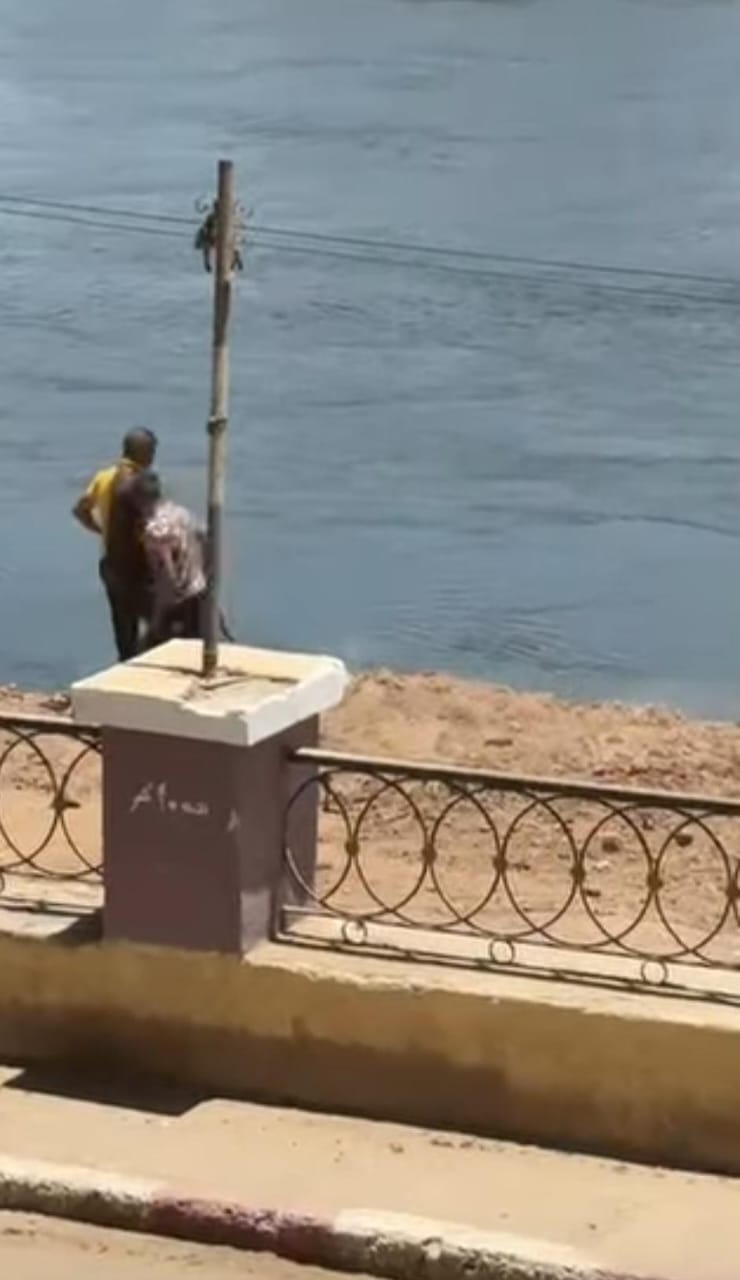 جانب من أعمال التعدي على نيل المراغة