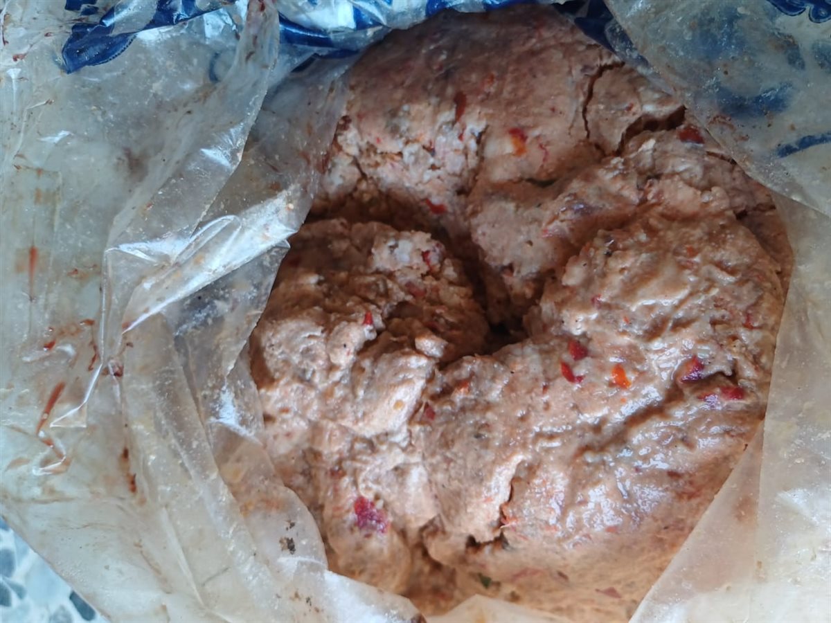 اللحوم الفاسدة المضبوطة