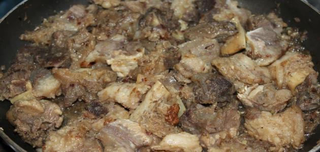 طريقة عمل لحمة الراس للشيف نادية السيد