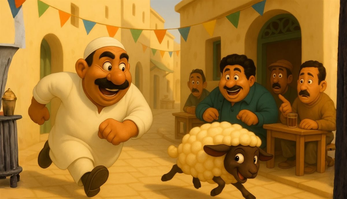 لقطات من أغنية كركشنجي بالـAI 