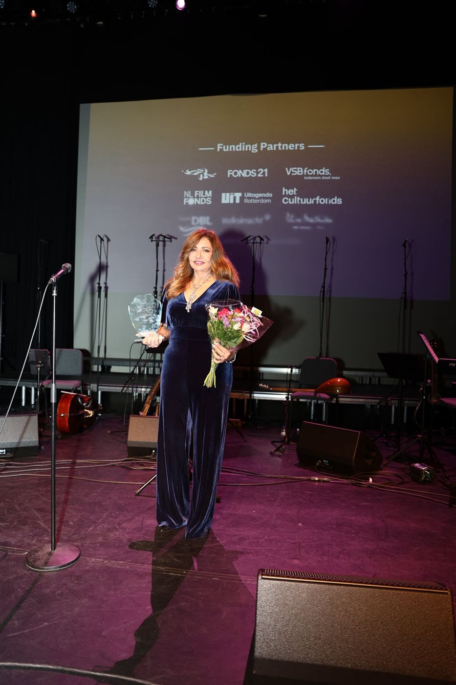 تكريم ليلي علوي مهرجان روتردام للفيلم العربي 