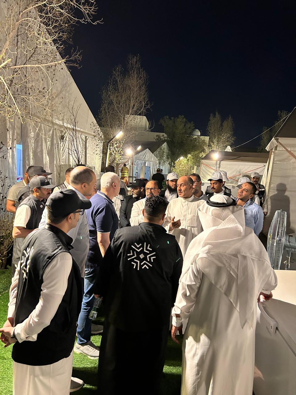 الاستعدادات المكثفة لتصعيد حجاج السياحة 