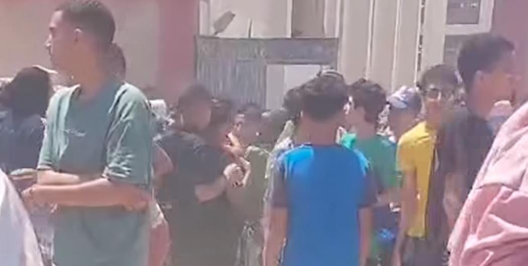 جانب من المشاجرة