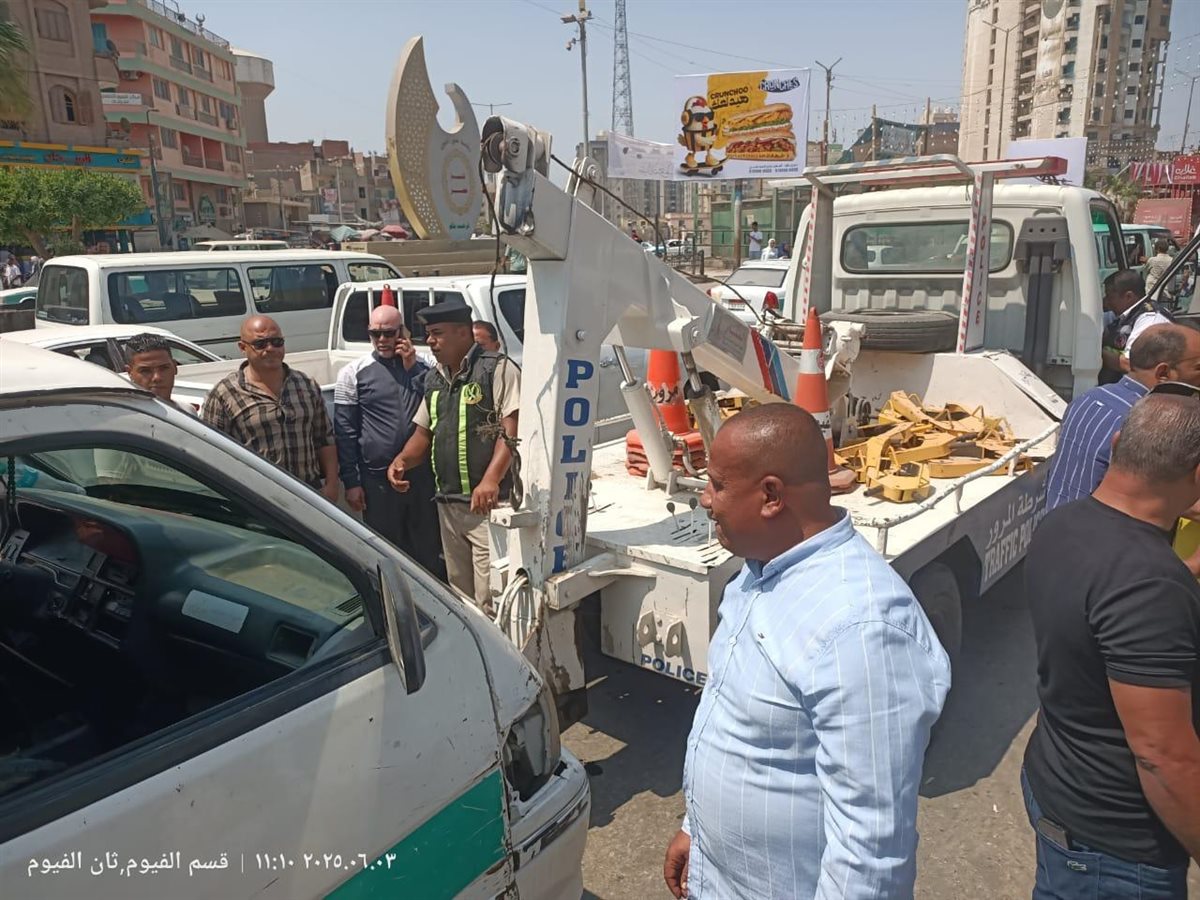 جانب من الحملات المرورية 