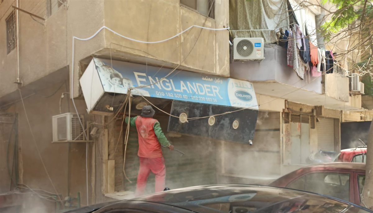 التفتيش على حي المعادي