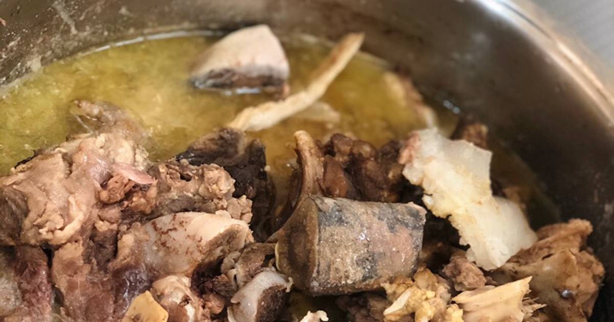 طريقة سلق لحمة الرأس