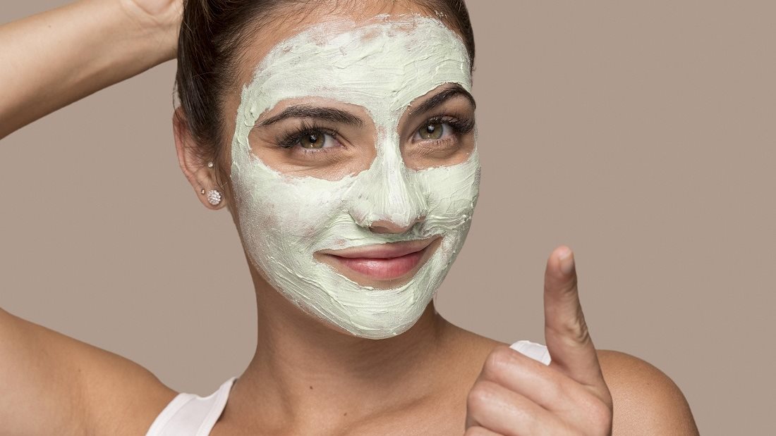 ماسك الشاي الأخضر والشوفان