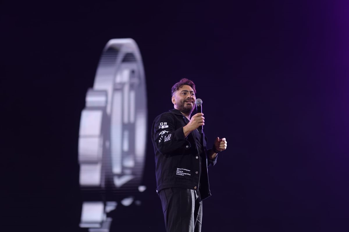 حفل تامر حسني في الجامعة البريطانية في مصر