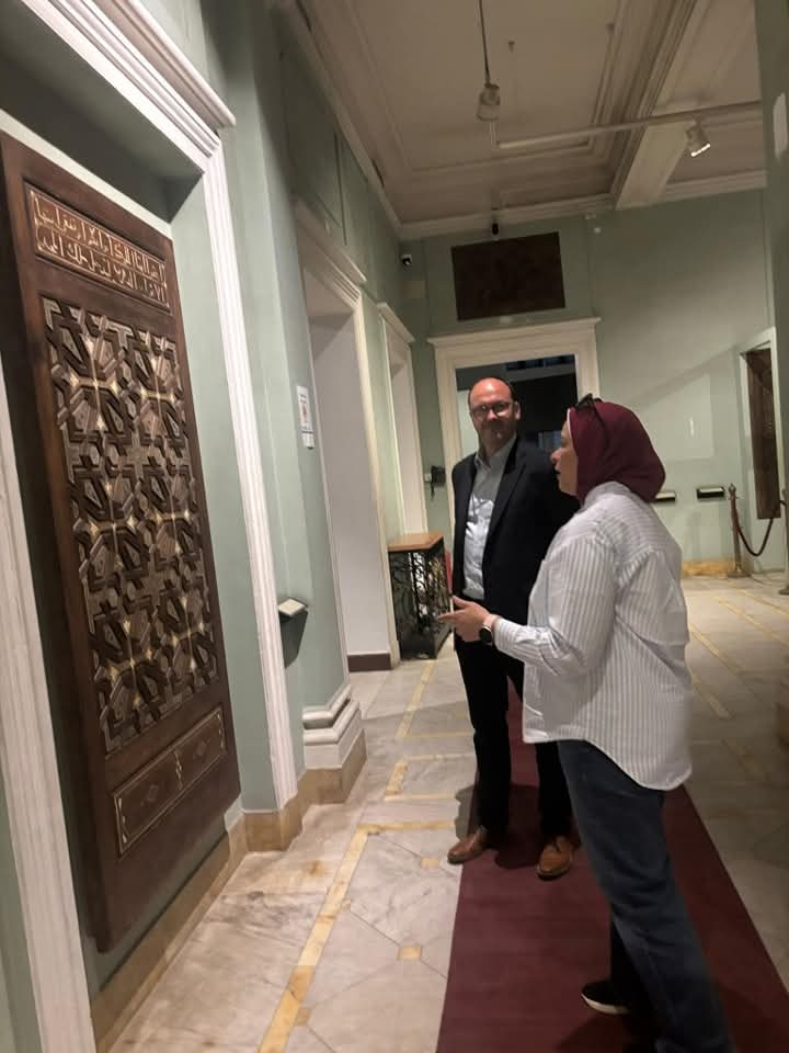 متحف الإسكندرية القومي يستقبل وفدًا من فريق عمل المتحف البريطاني