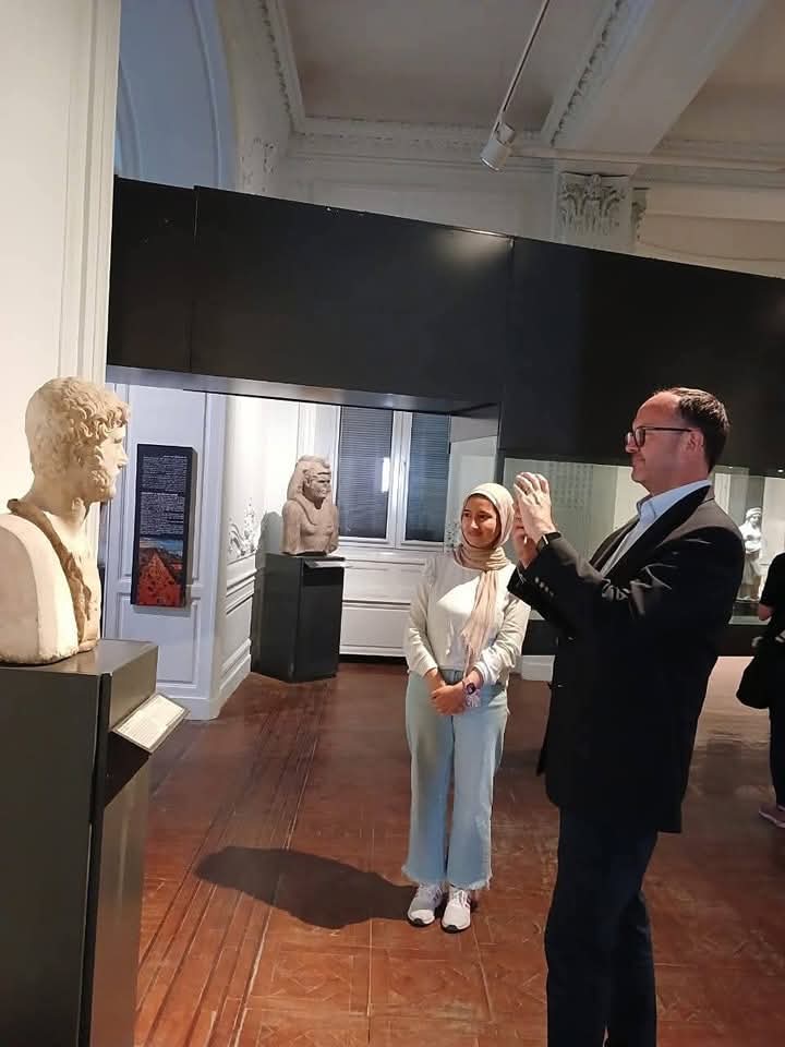 متحف الإسكندرية القومي يستقبل وفدًا من فريق عمل المتحف البريطاني