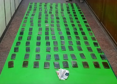 جانب من المضبوطات