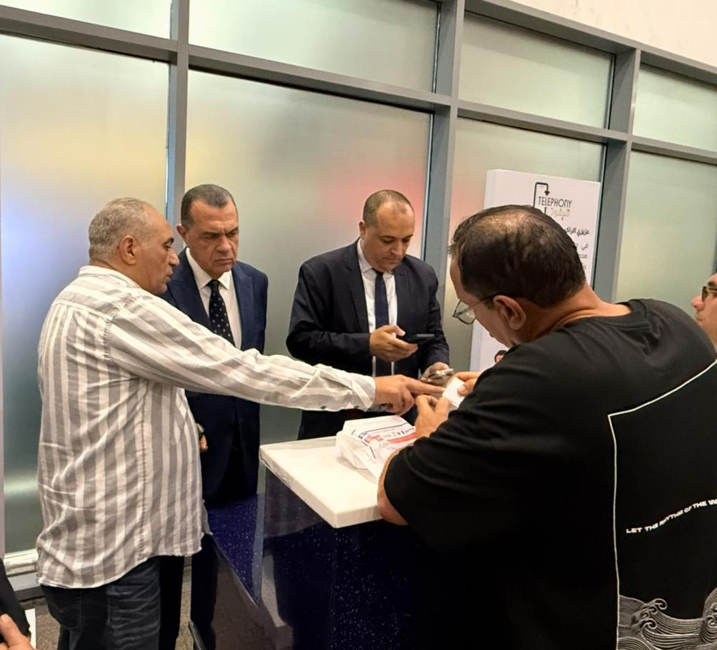 جانب من الجولة الميدانية بمطار القاهرة الدولي