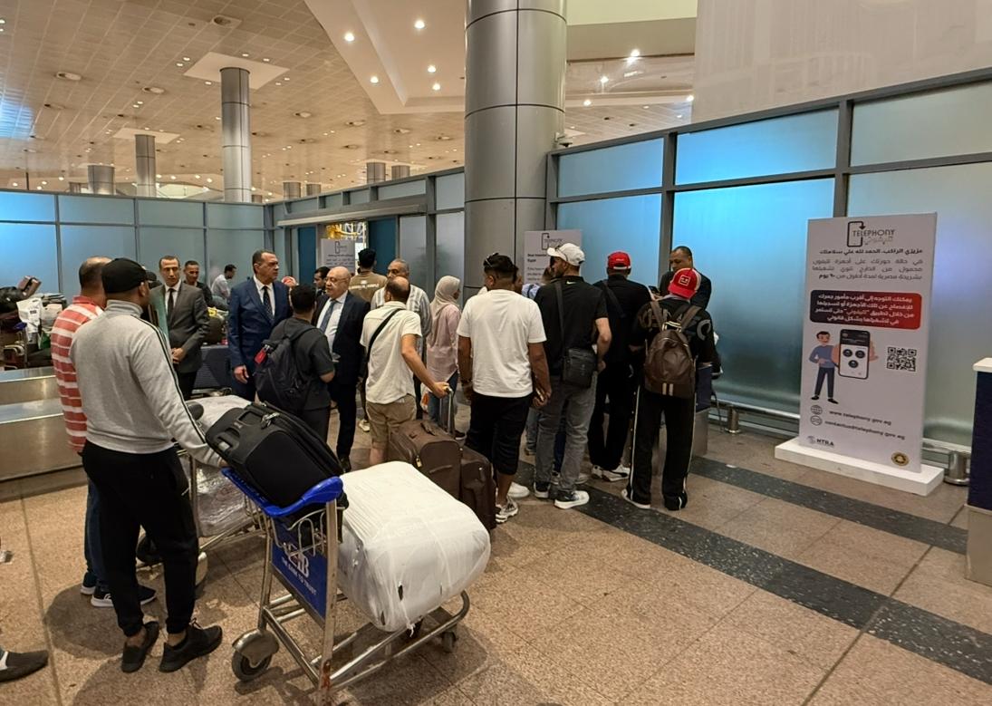 جولة ميدانية لمنظومة العمل الجمركي بمطار القاهرة الدولي