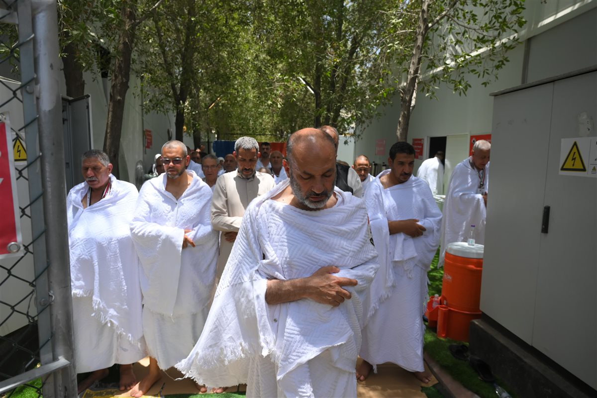 حجاج الجمعيات الأهلية في عرفات