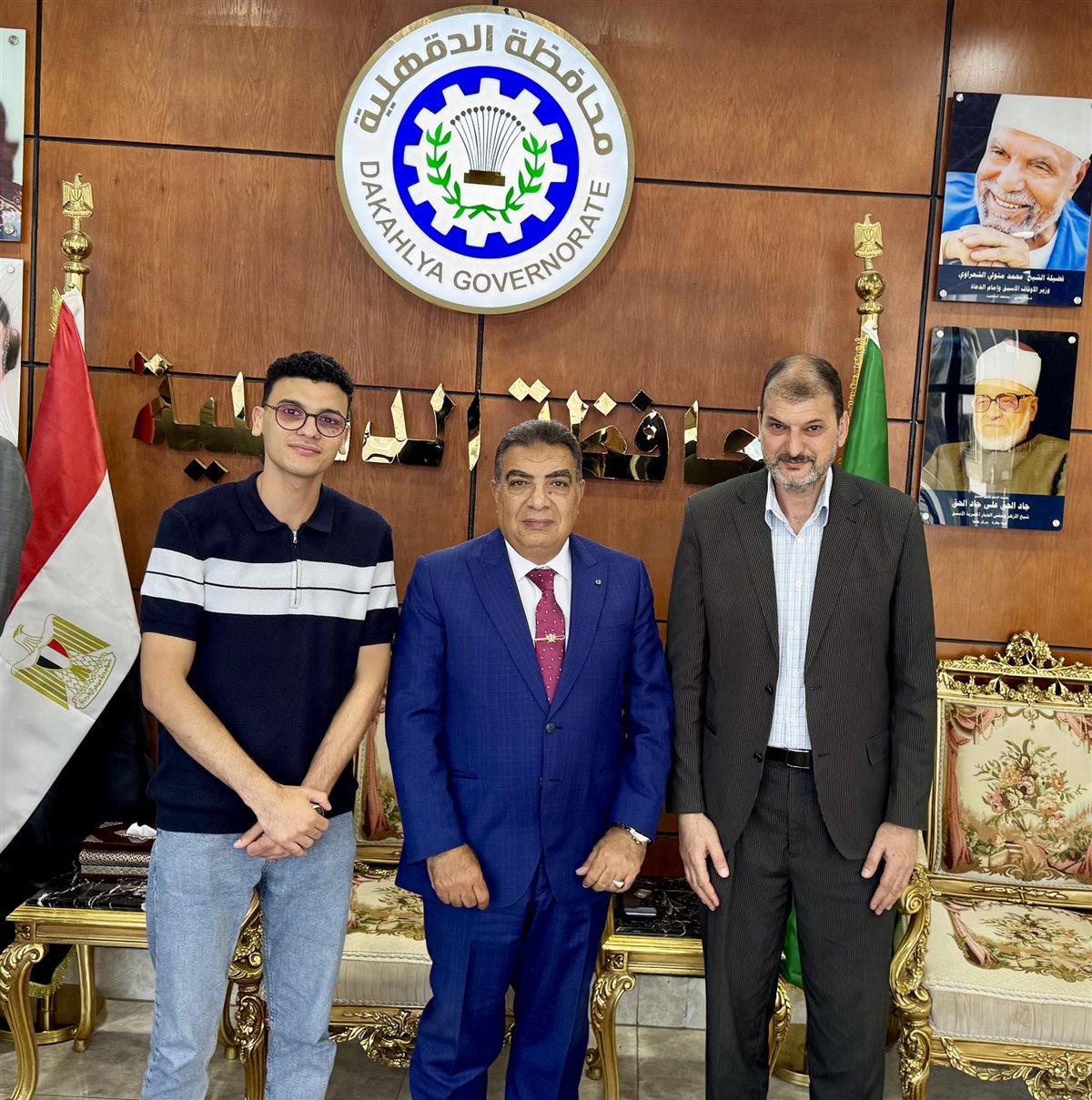 تخليدا لذكراه.. إطلاق اسم الشيخ السيد سعيد سلطان قرّاء مصر على مدرسة ميت مرجا.. وصورته في متحف محافظة الدقهلية