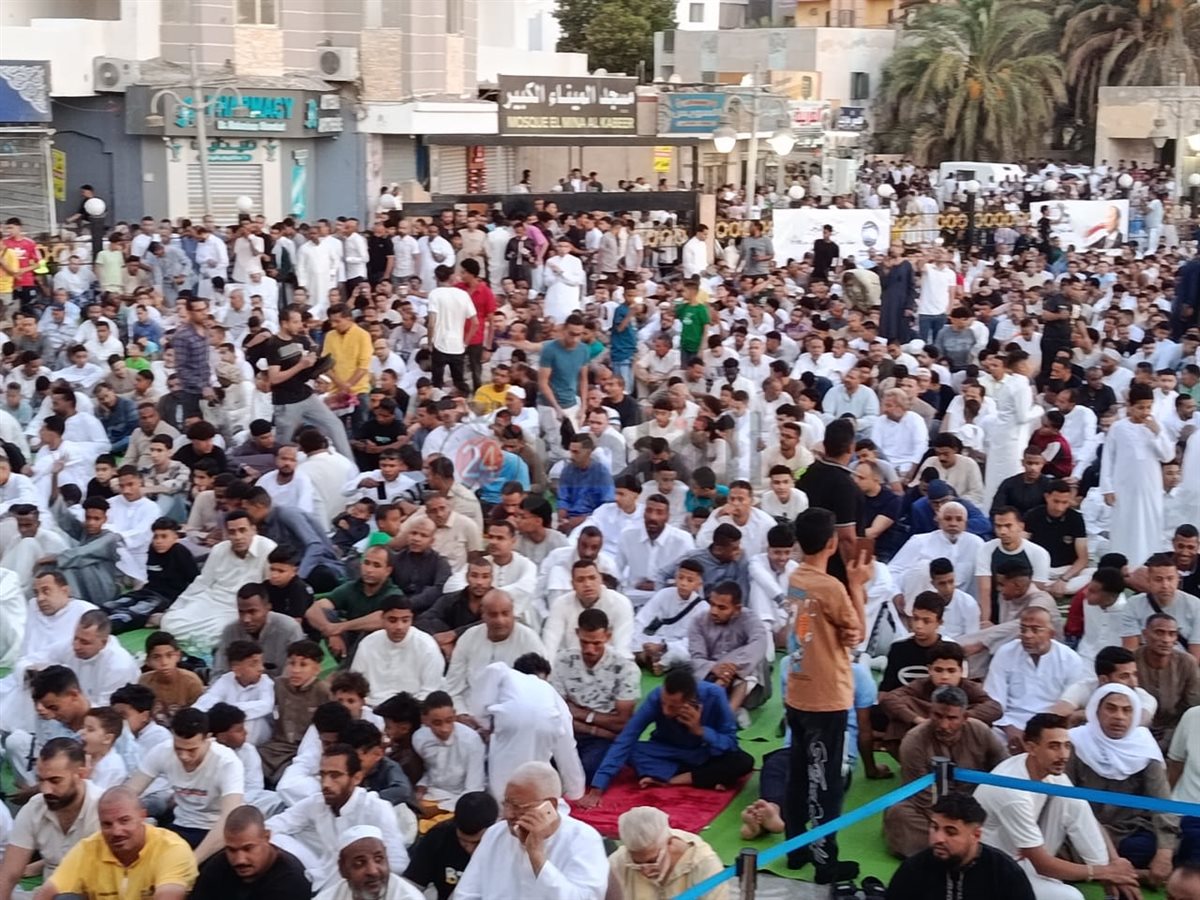 صلاة عبد الأضحى من مسجد الميناء 