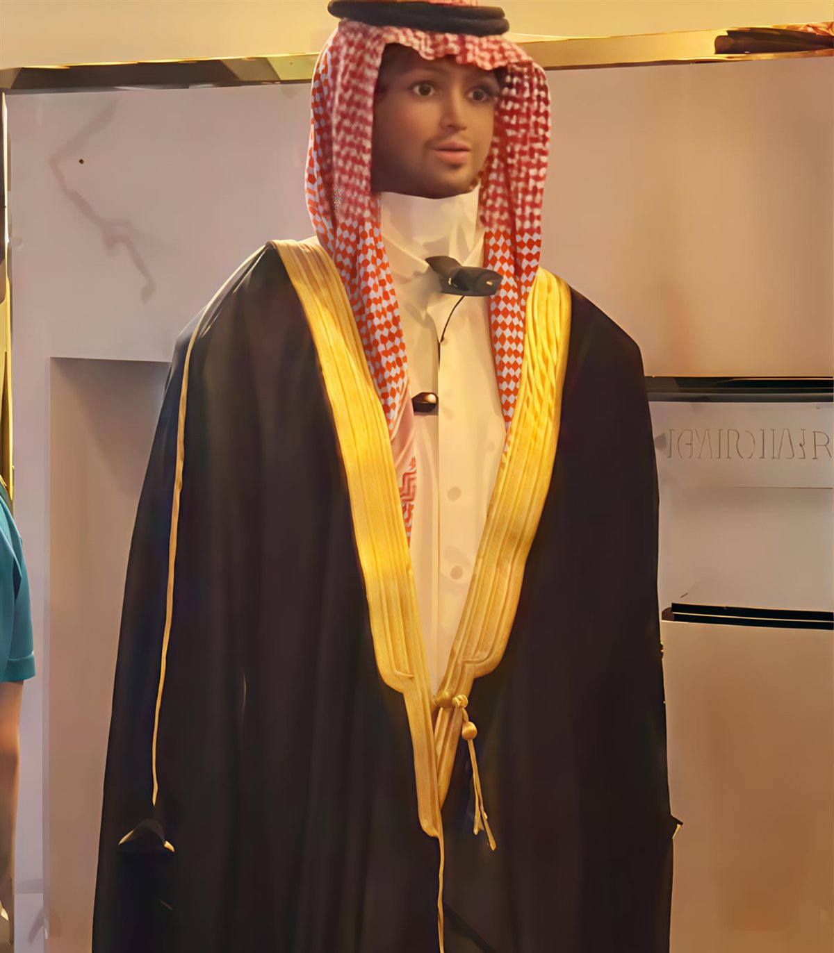 ربوتان يتحدثان للحجاج ويقومان بالإرشاد والتوعية