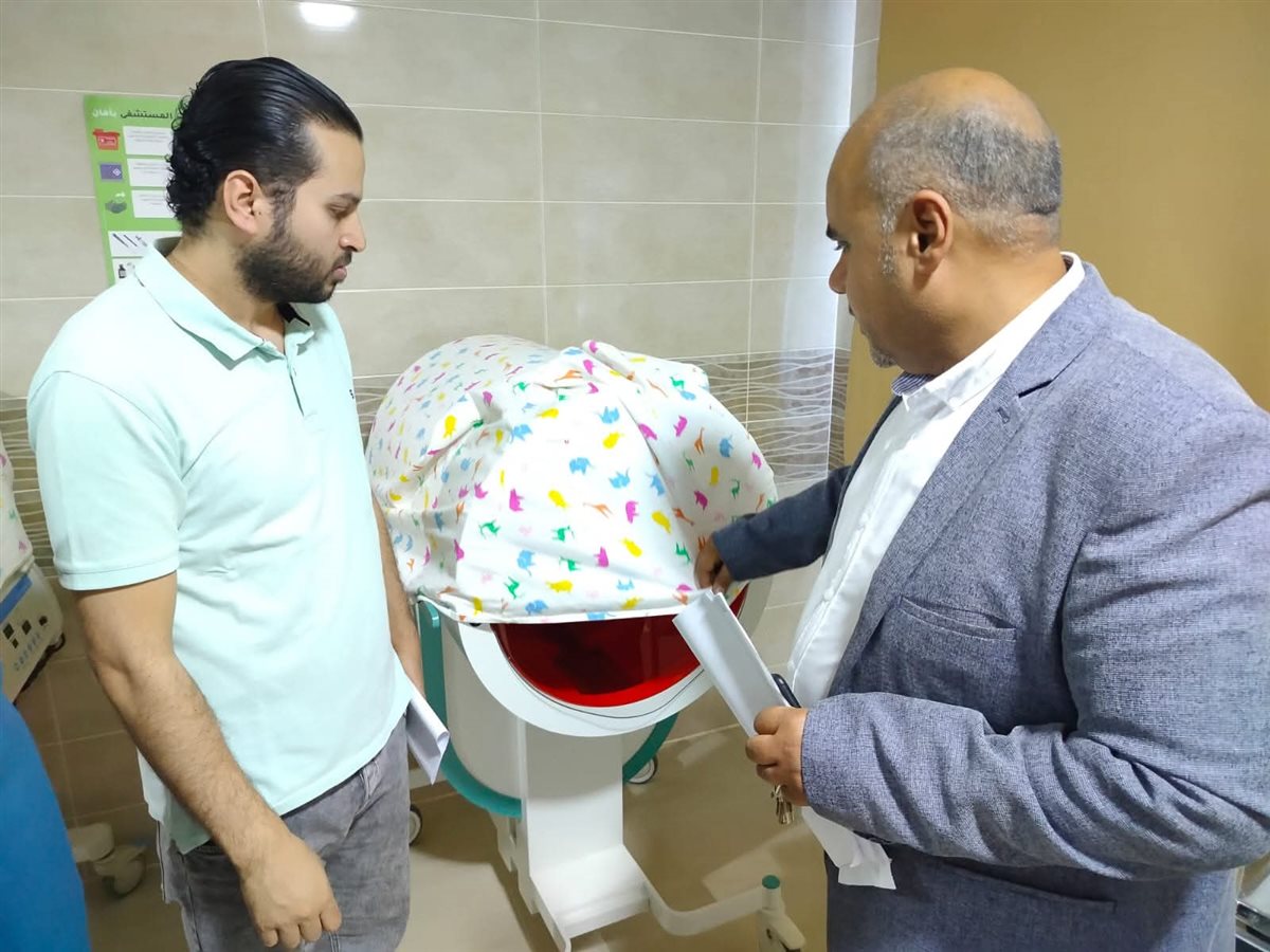 حملة تفتيش على مستشفى أبو رديس المركزي