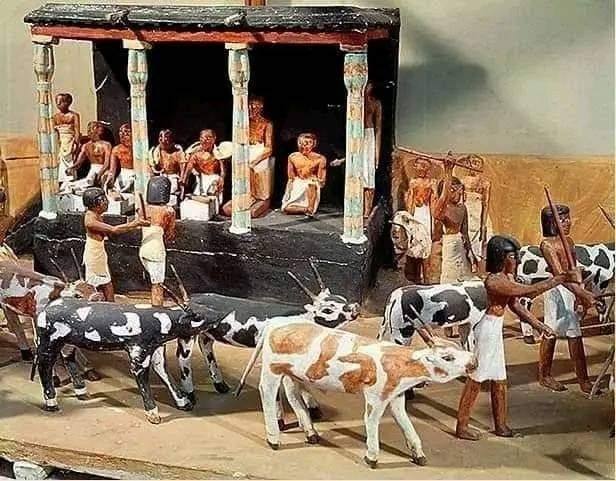 ماكيت من مقبرة مكت رع 