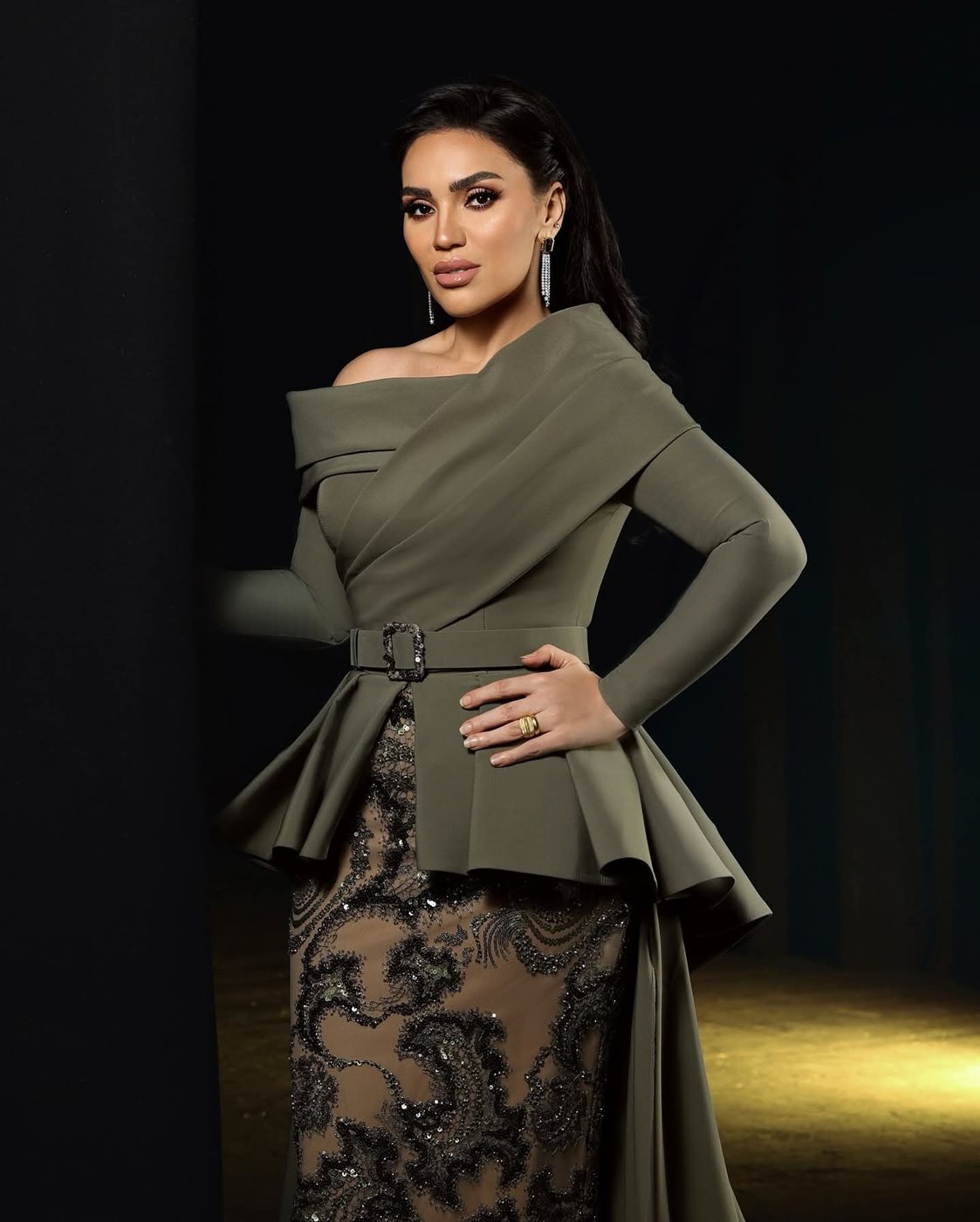 لقطات من الإطلالة الأخيرة للمطربة مي فاروق&nbsp;