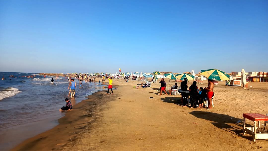 توافد المواطنين على مصيف بلطيم 