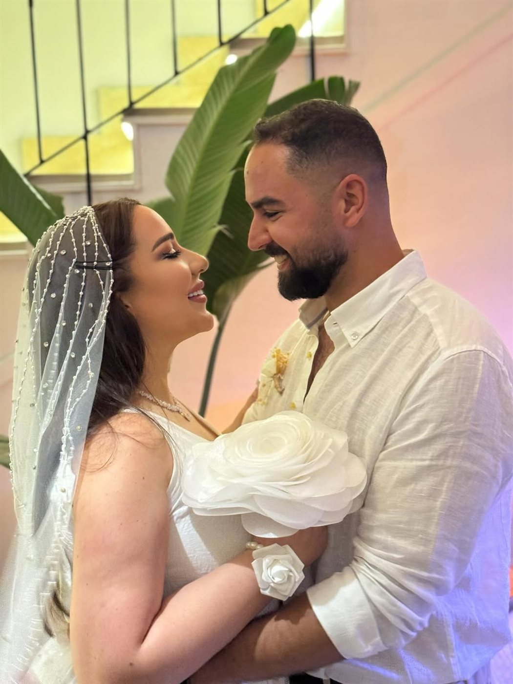 حفل زفاف أسما شريف منير