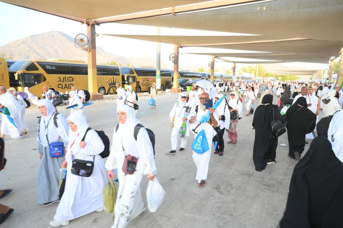  رمي الجمرات في أول أيام التشريق