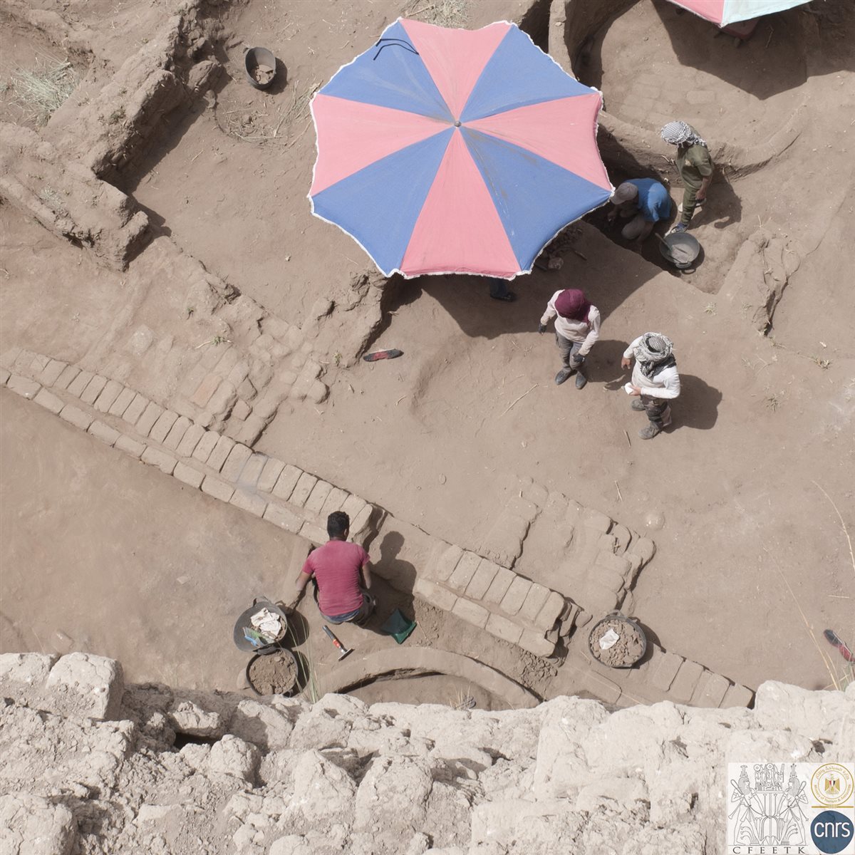 حفائر معابد الكرنك