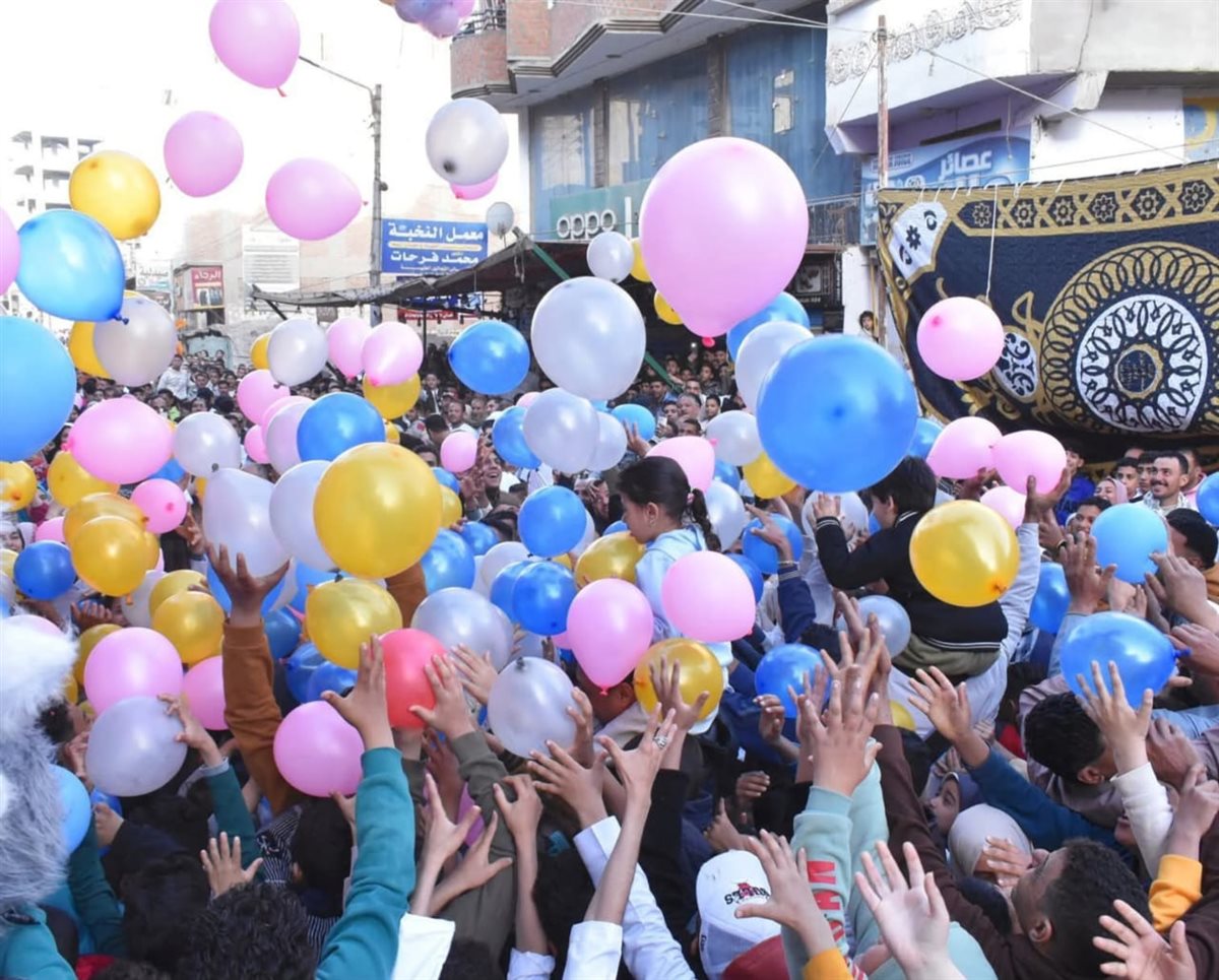 جانب من الأحتفالات