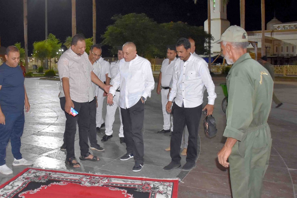 استعدادات ساحة ابو الحجاج للعيد 