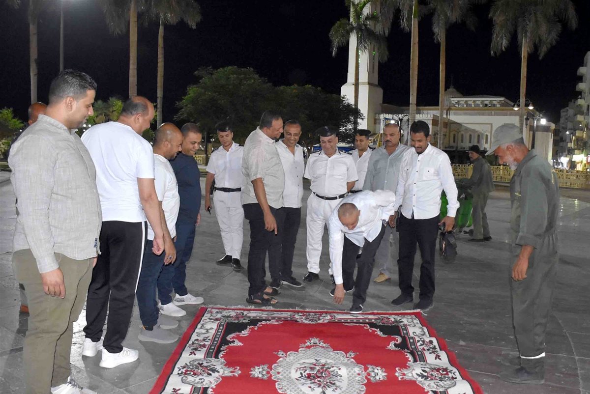 استعدادات ساحة ابو الحجاج للعيد 