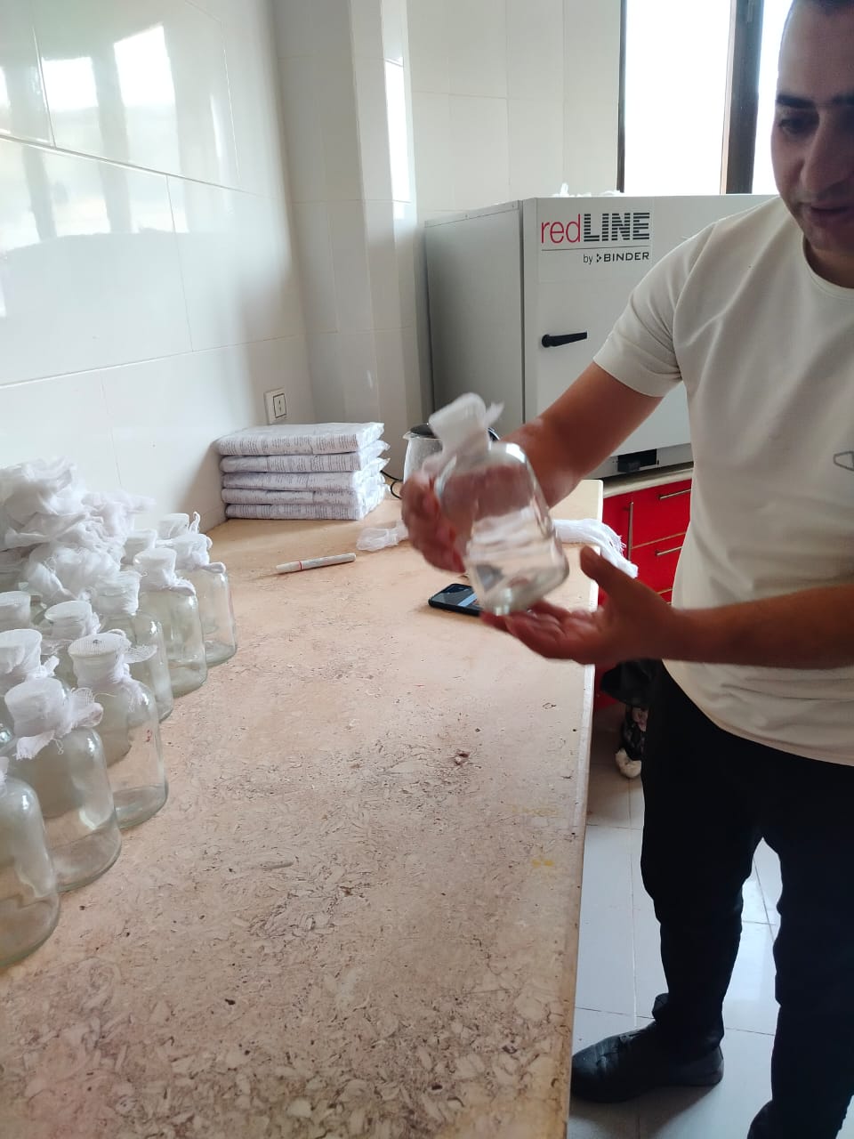 جانب من الفحص