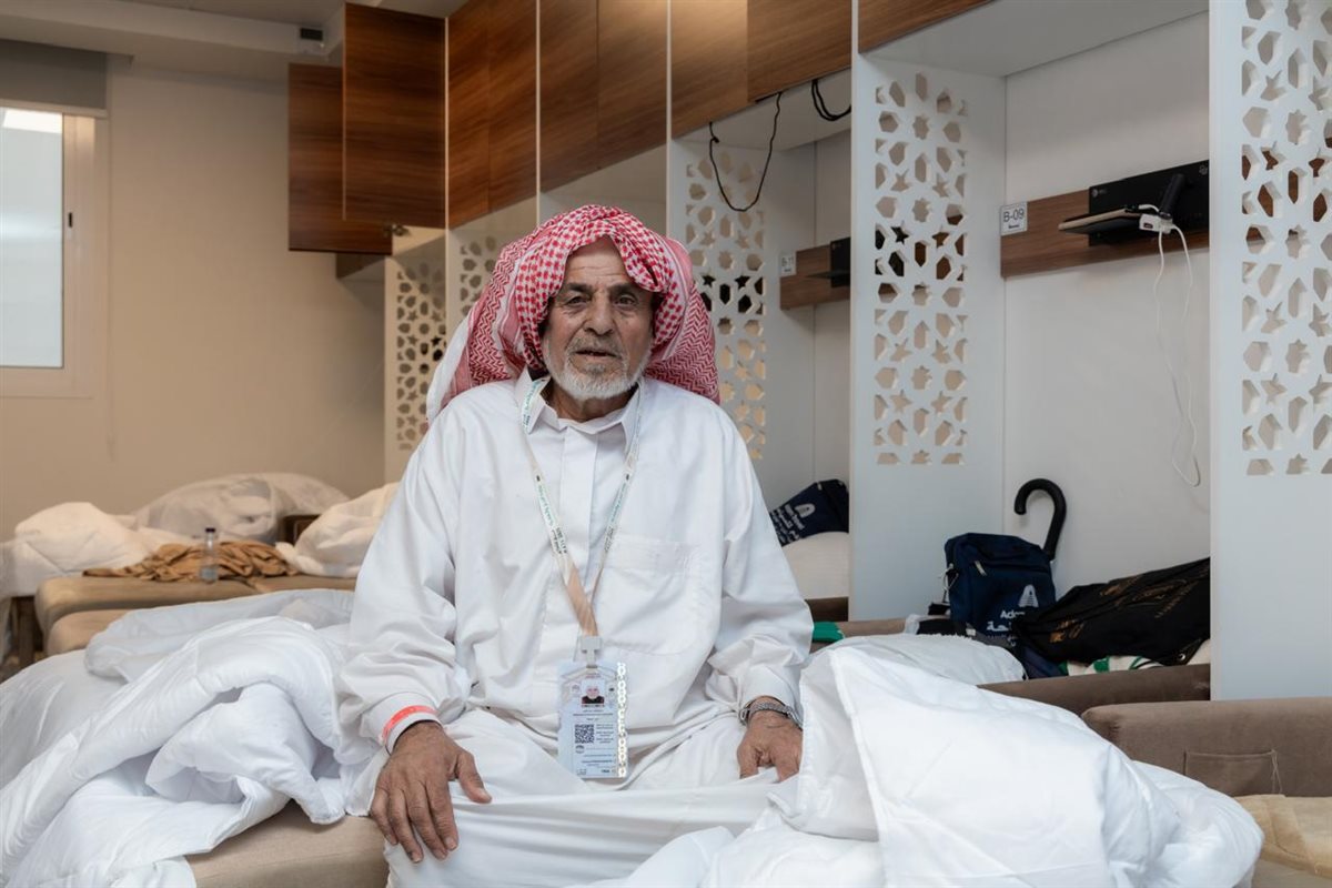 حجاج الاقتصادى فى مخيمات الحج الفاخر