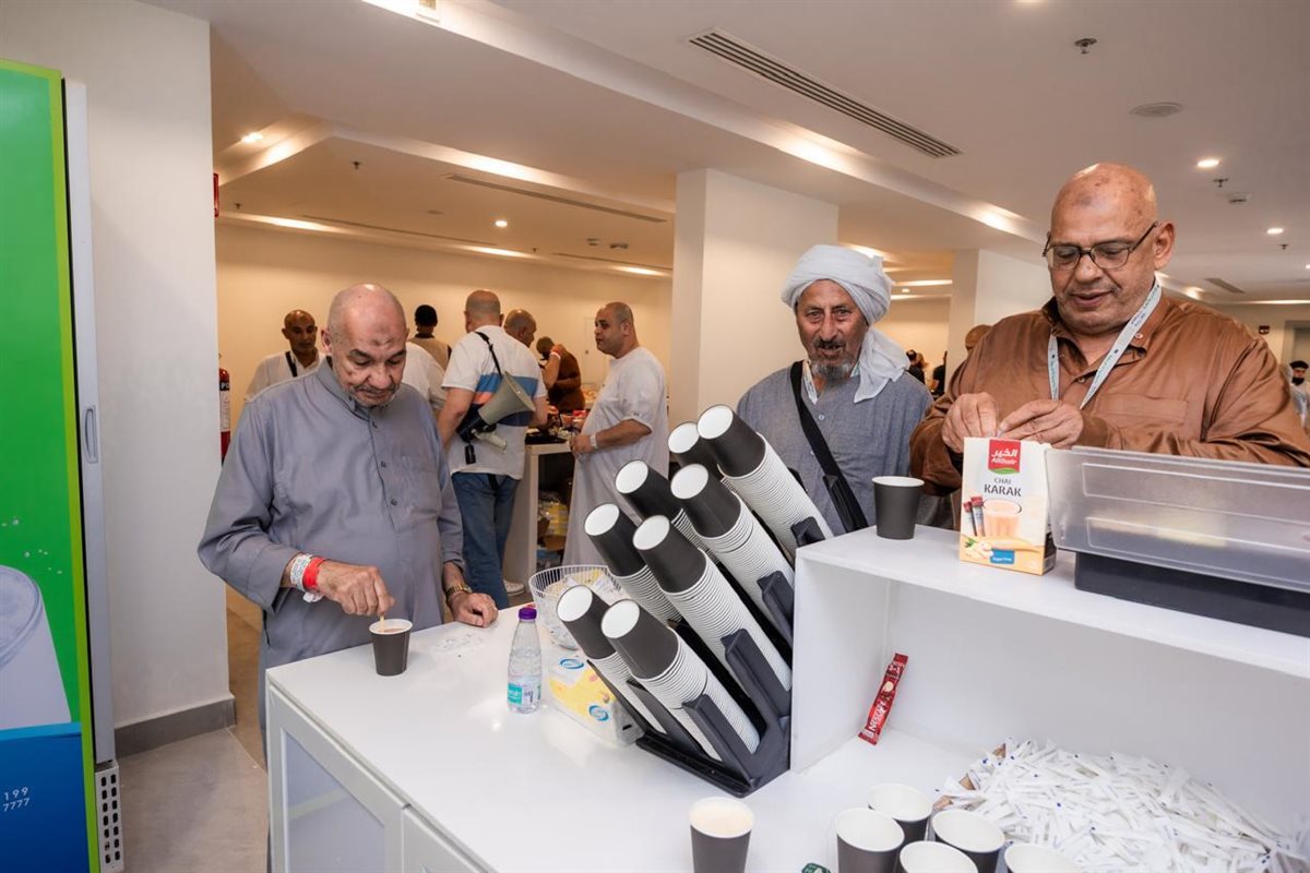 حجاج الاقتصادى فى مخيمات الحج الفاخر