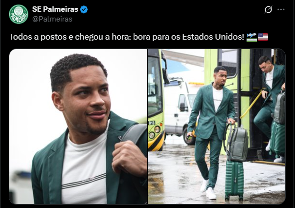 <strong>منافس الأهلي.. بعثة بالميراس تبدأ في التحرك لـ أمريكا استعدادًا لكأس العالم للأندية</strong>