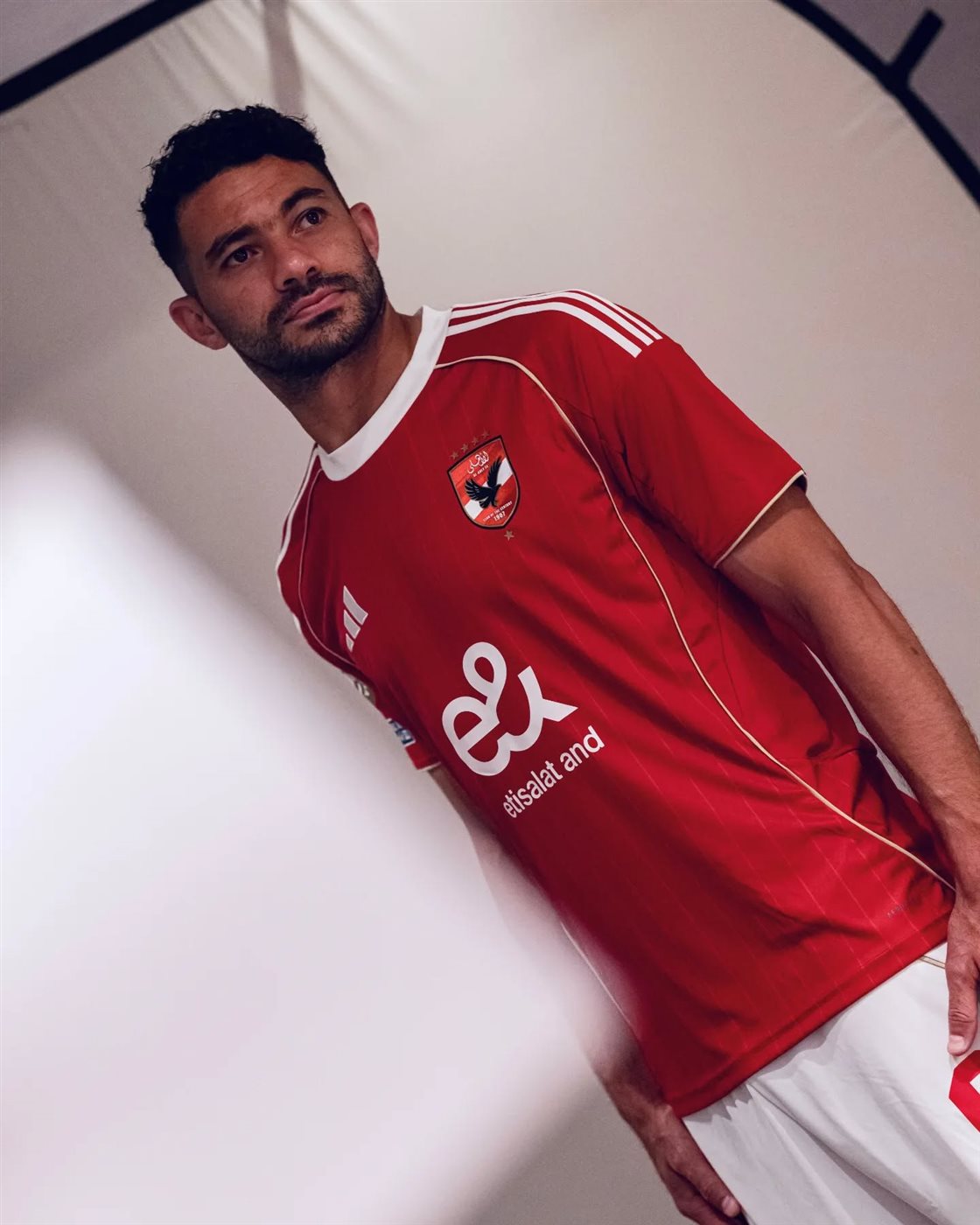 <strong>ياسر إبراهيم من جلسة تصوير لاعبي الأهلي من جانب فيفا قبل كأس العالم للأندية 2025</strong>