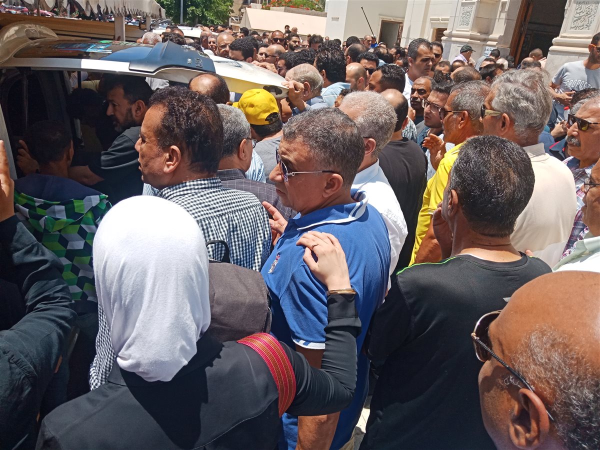 تشيع جثمان أدهم صالح 