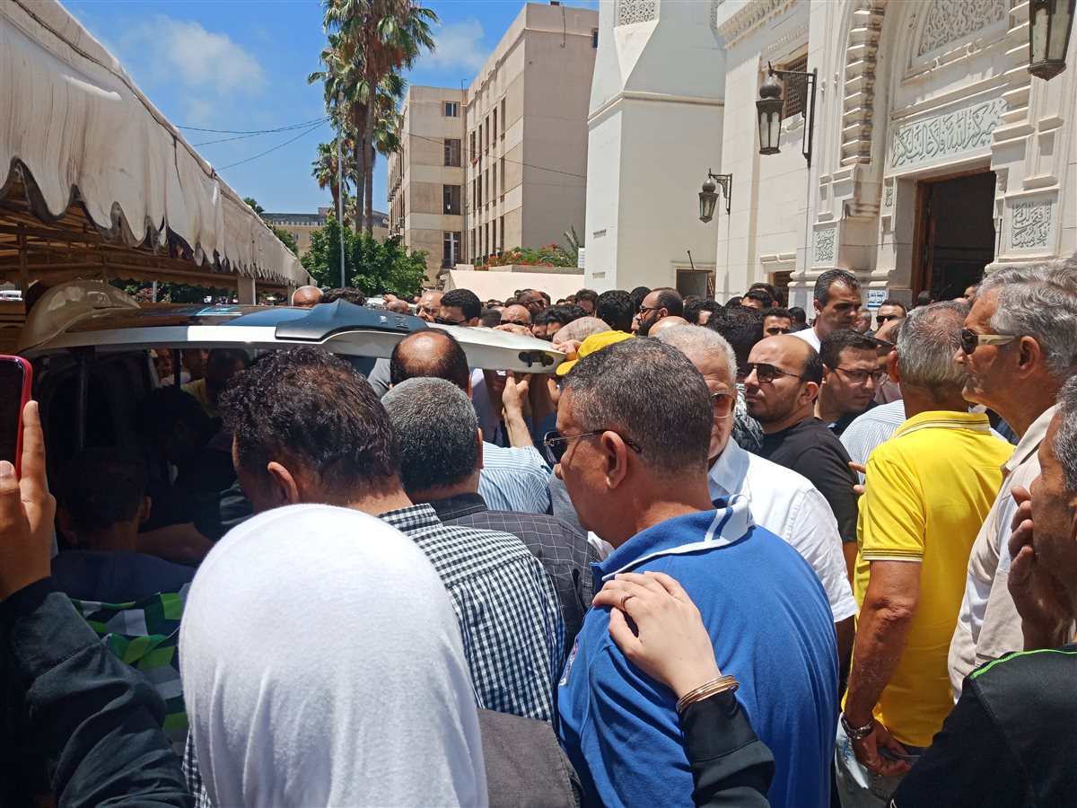 تشيع جثمان أدهم صالح 