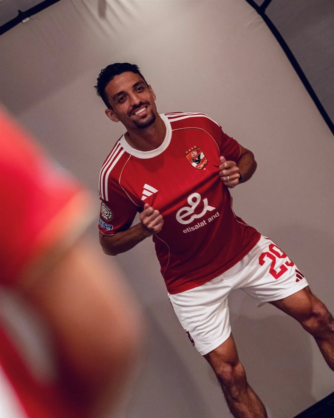 <strong>طاهر محمد طاهر من جلسة تصوير لاعبي الأهلي من جانب فيفا قبل كأس العالم للأندية 2025</strong>