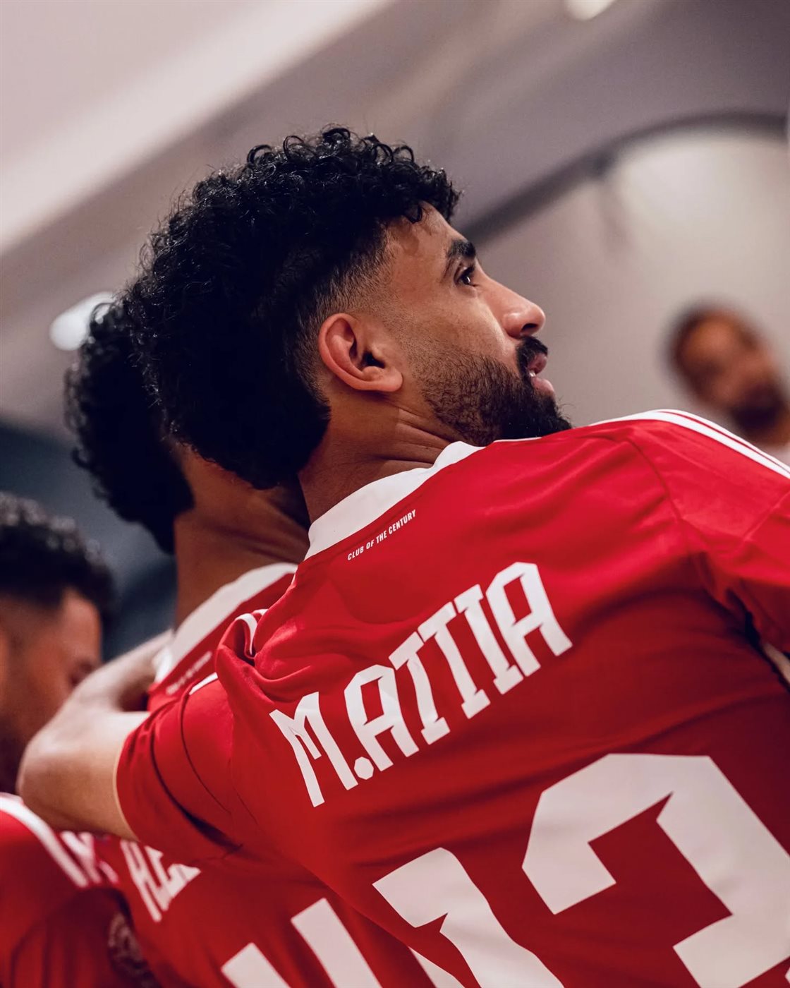 <strong>مروان عطية من جلسة تصوير لاعبي الأهلي من جانب فيفا قبل كأس العالم للأندية 2025</strong>