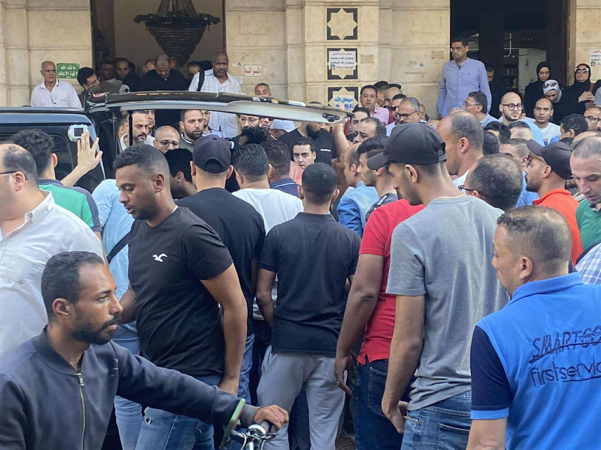 تشييع جثمان ضحية العاصفة 