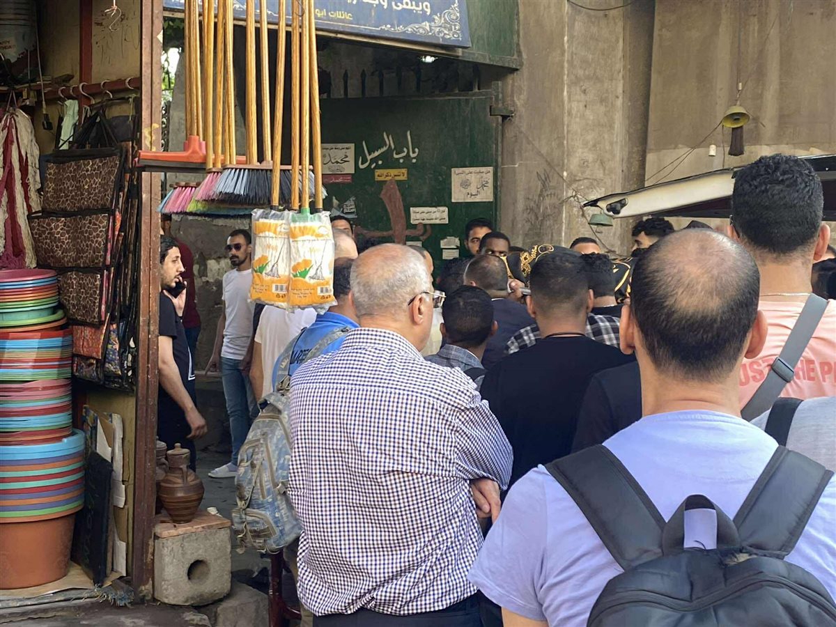 تشييع جثمان ضحية العاصفة 