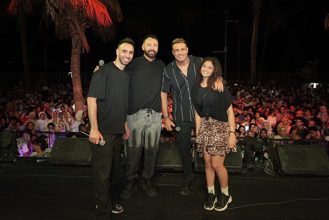 حفل فرقة واما في بورتو السخنة ضمن حفلات عيد الأضحى