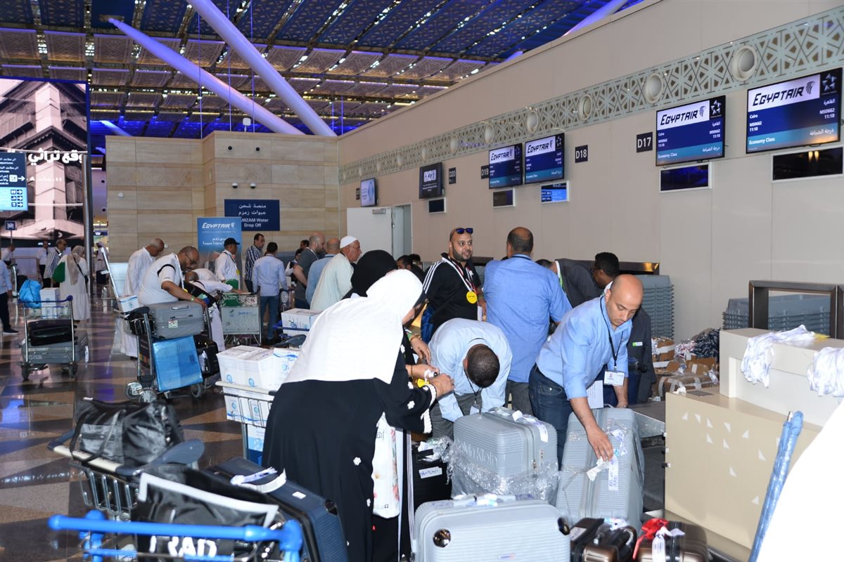 مصر للطيران تسير غدًا 19 رحلة جوية لعودة حجاج بيت الله الحرام
