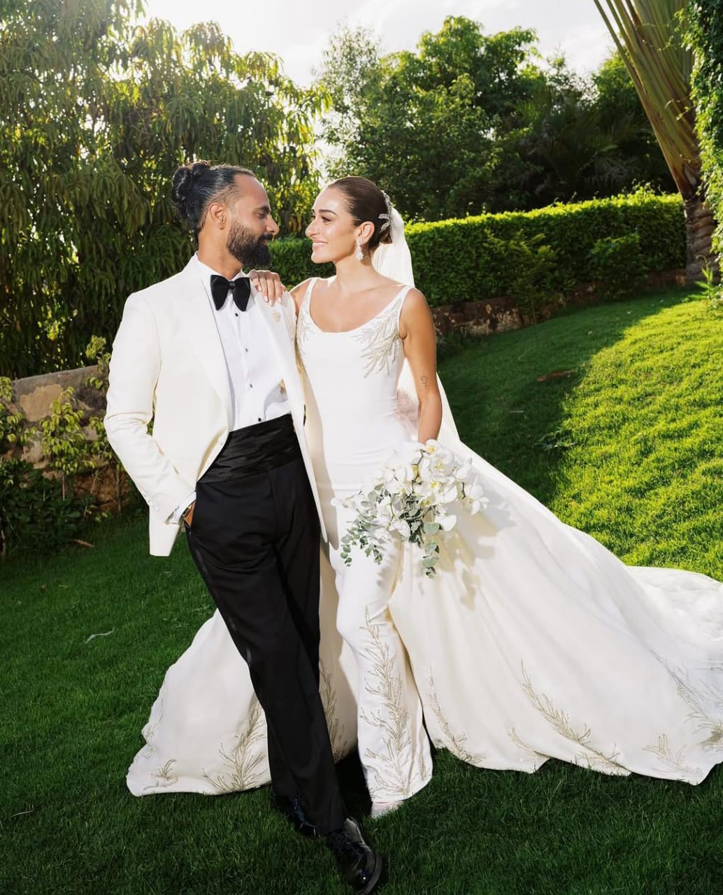 عقد قران وزفاف أمينة خليل وأحمد زعتر في مصر