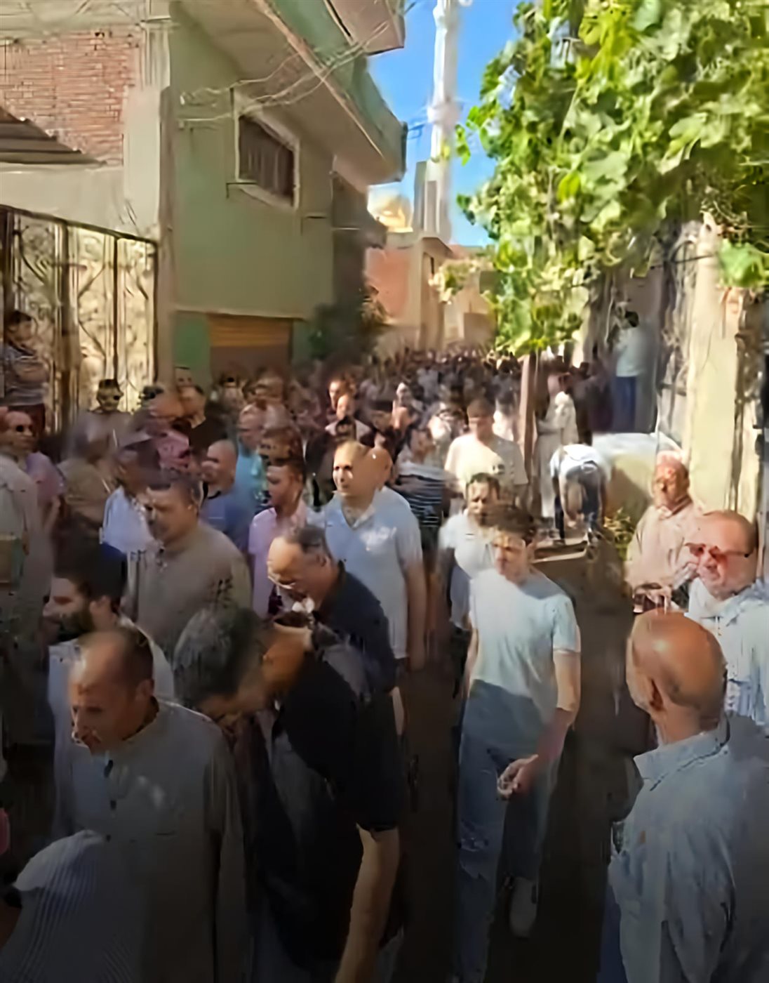 جنازة الدكتور عبد الحميد الشيخ عضو مجلس النواب السابق بالمنوفية