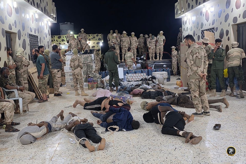 شبكة التهريب الليبية